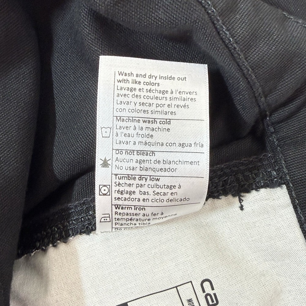 Carhartt Rigby Pants Relaxed Fit Straight Leg Mens 34X36 Black Work Dungaree NEW - Picture 8 of 10